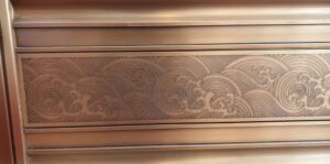 brass door plate