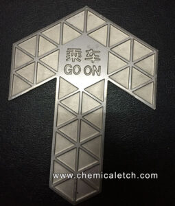 chemical etching service for sign