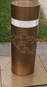 photo etched stainless steel pipe