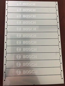 stainless steel etching logo