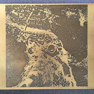 acid etching on brass sheet